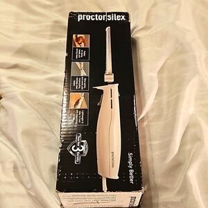 New in Box Proctor Silex Electric Carving Knife